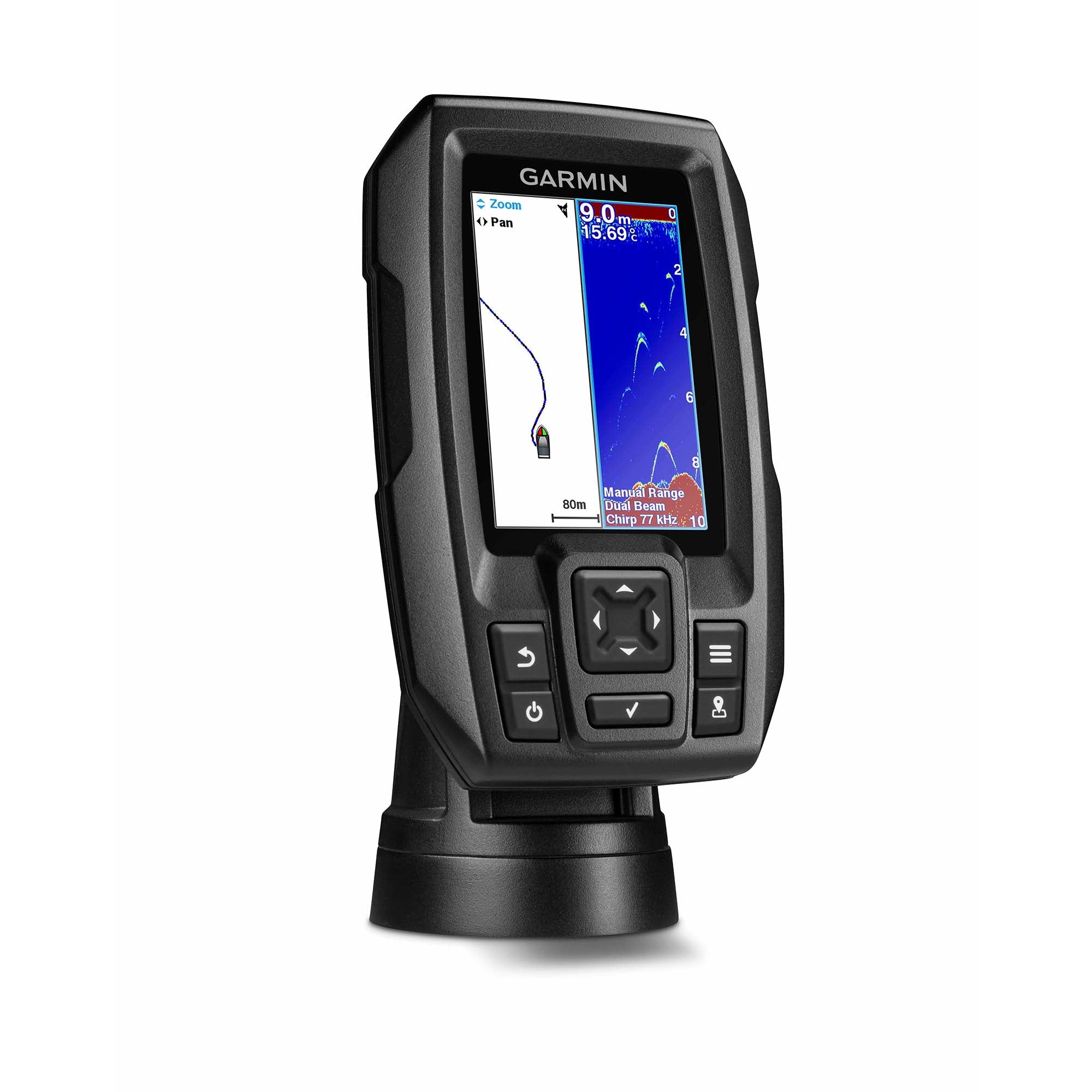 Garmin STRIKER 4 Fish Finder with Dual-Beam Transducer - Grey