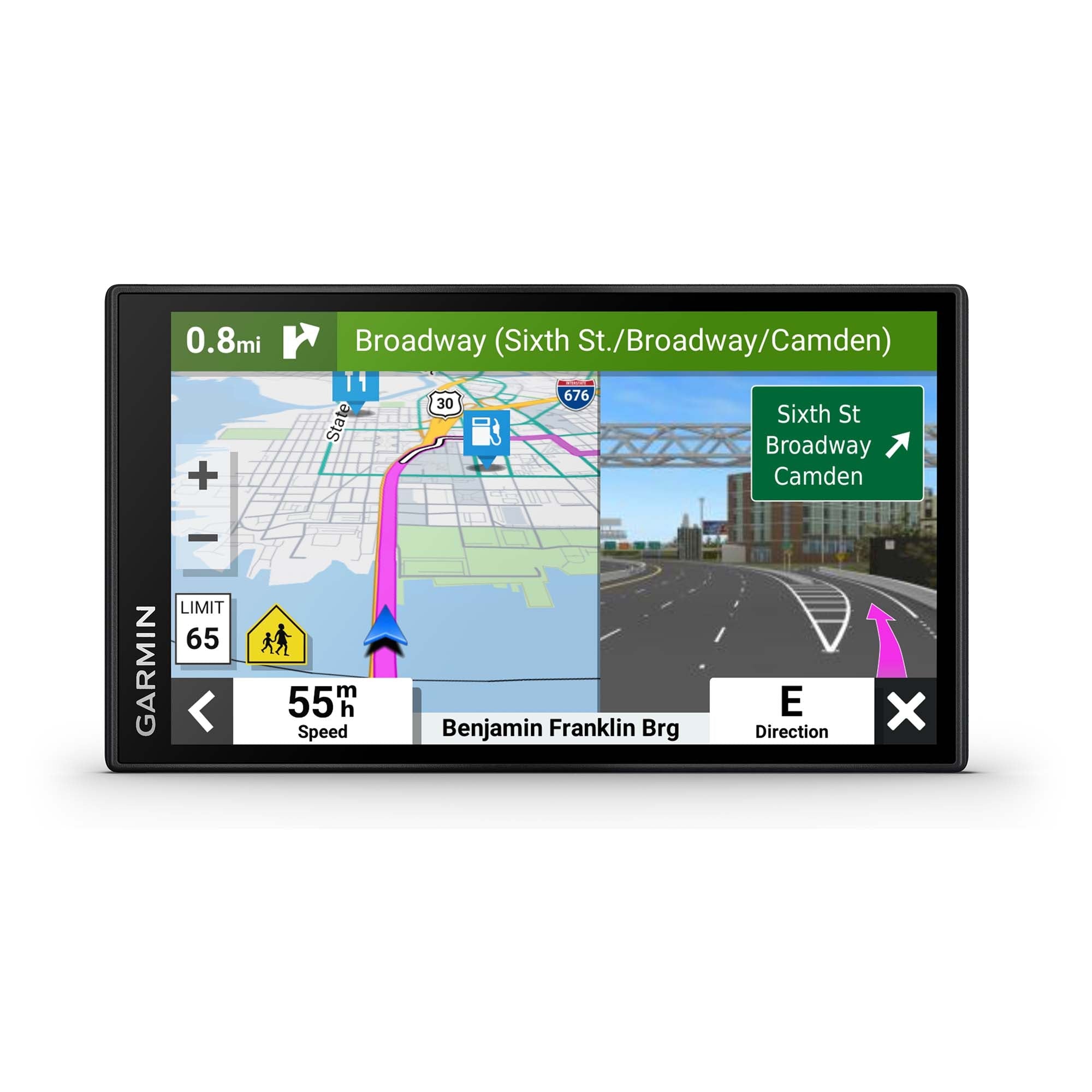 Garmin DriveSmart 66 MT GPS with 6.0-in Display Featuring Traffic Alerts - Black