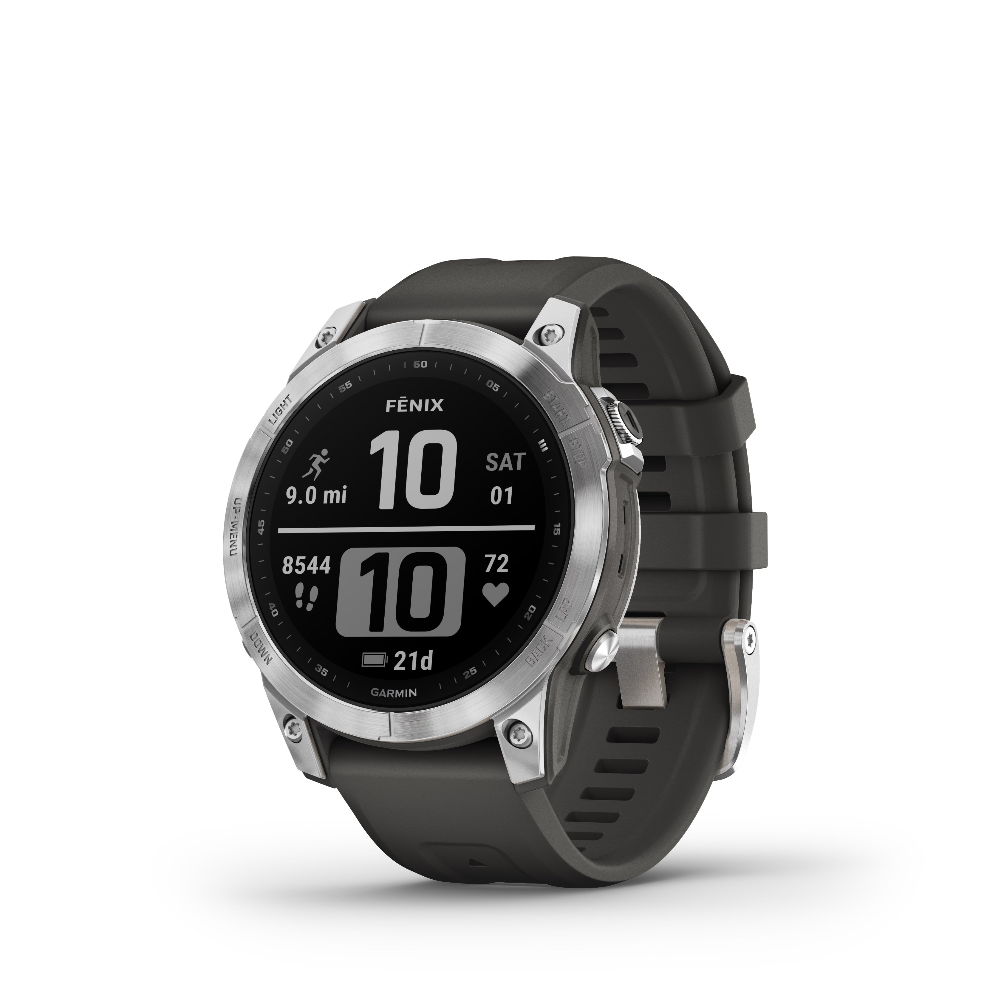 Garmin fenix 7 GPS Smartwatch and Fitness Tracker with Incident Detection - Graphite