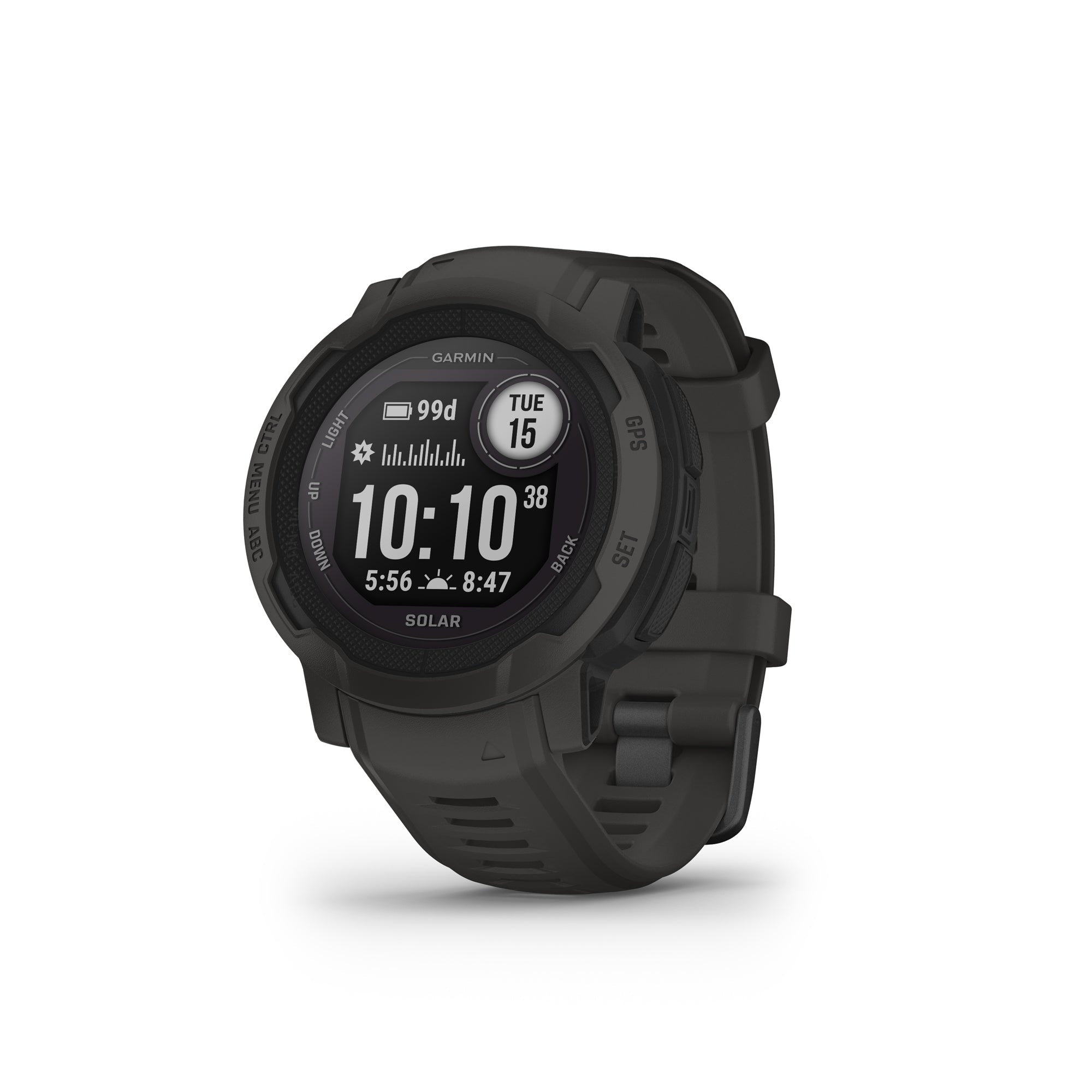 Garmin Instinct® 2 Rugged GPS Smartwatch and Fitness Tracker with Solar Charging