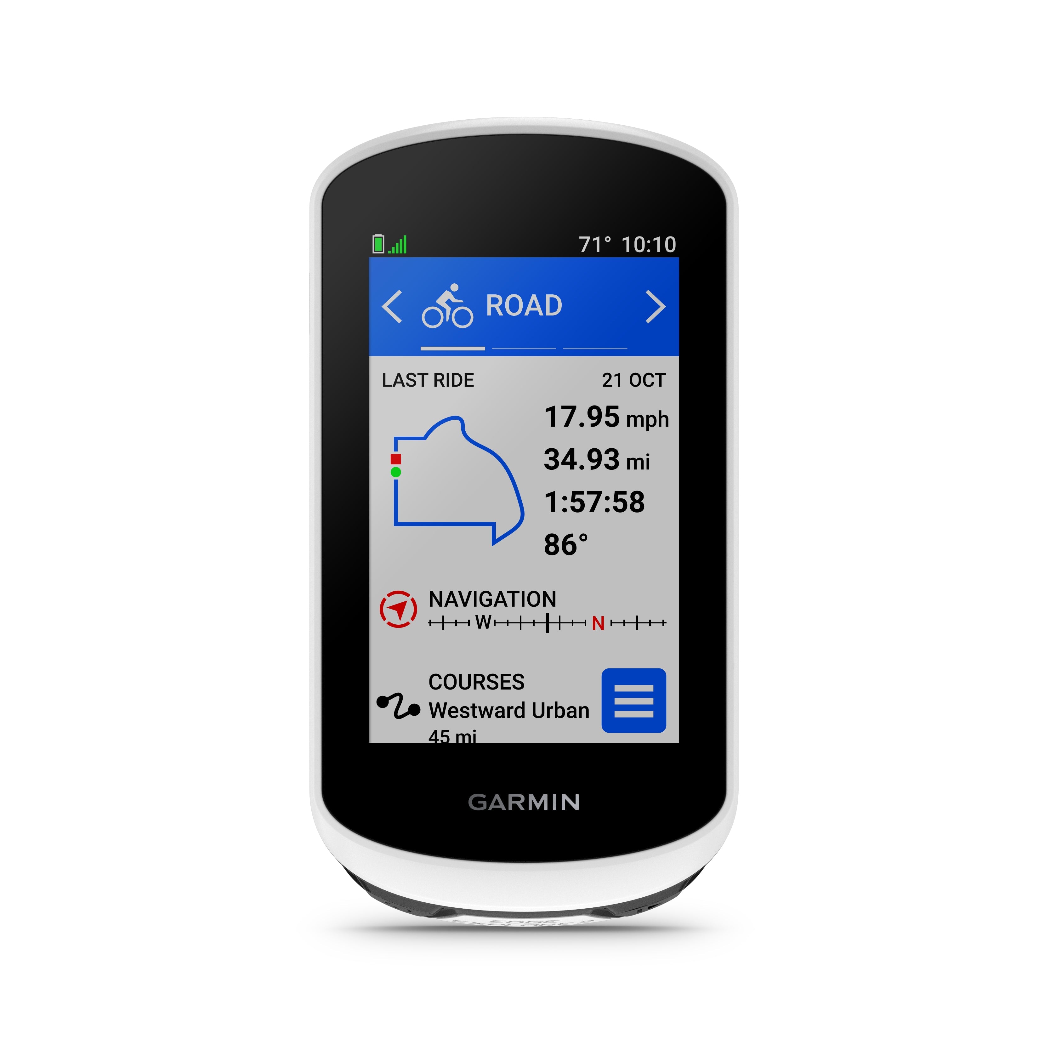 Garmin Edge Explore 2 GPS Cycling Computer - White