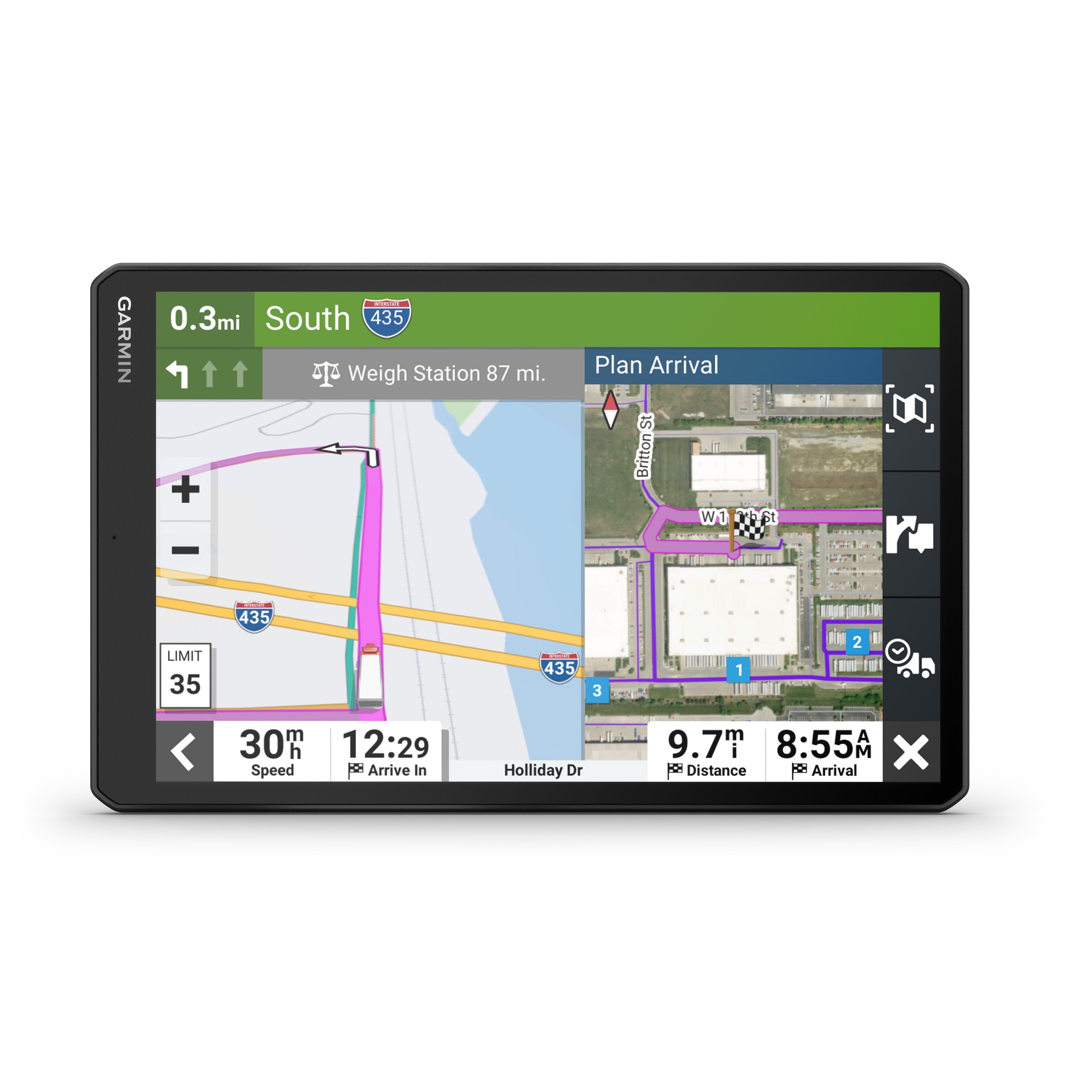 Garmin dēzl™ OTR1010, 10" GPS Truck Navigator - Black