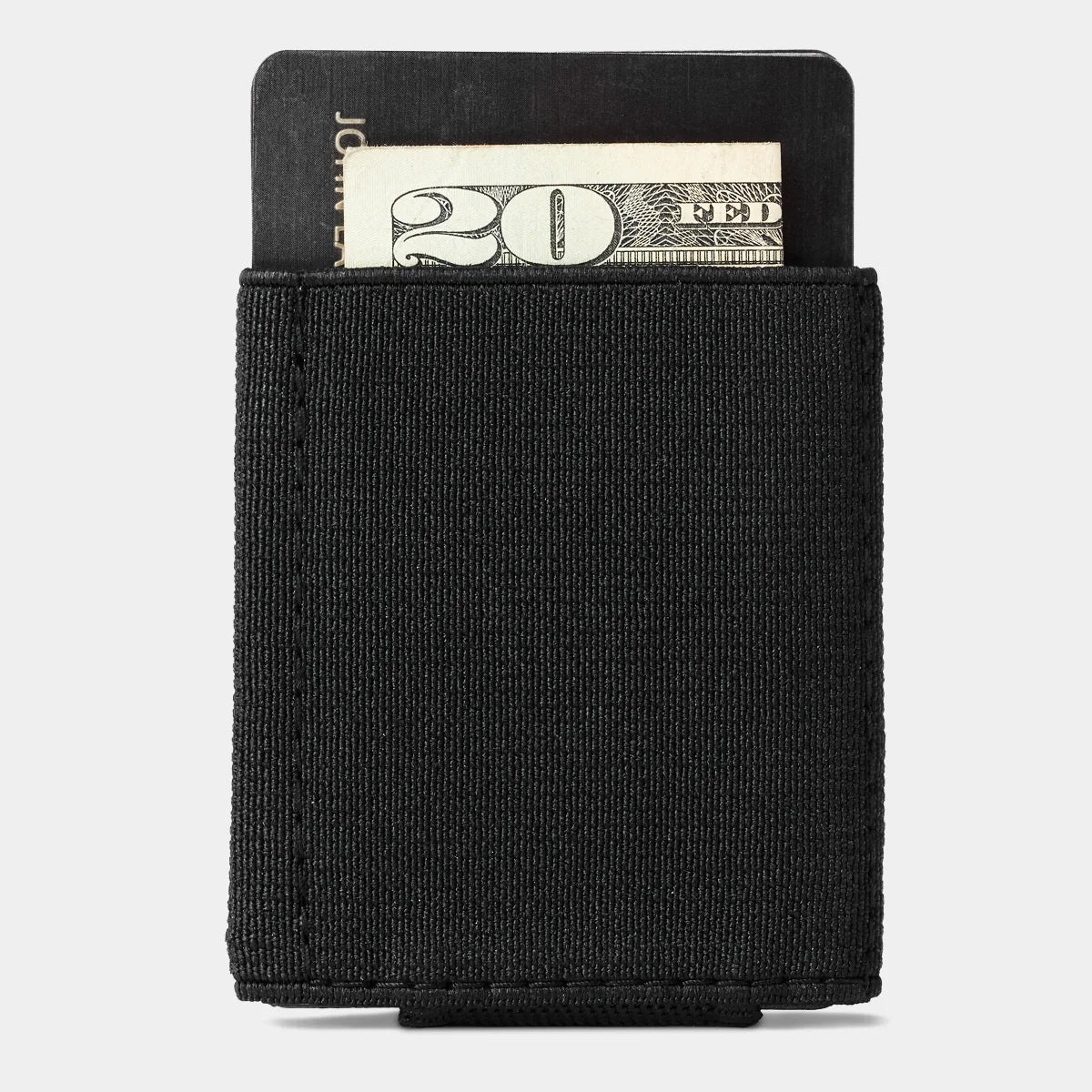 Nomatic Wallet With Leather Tab - Black