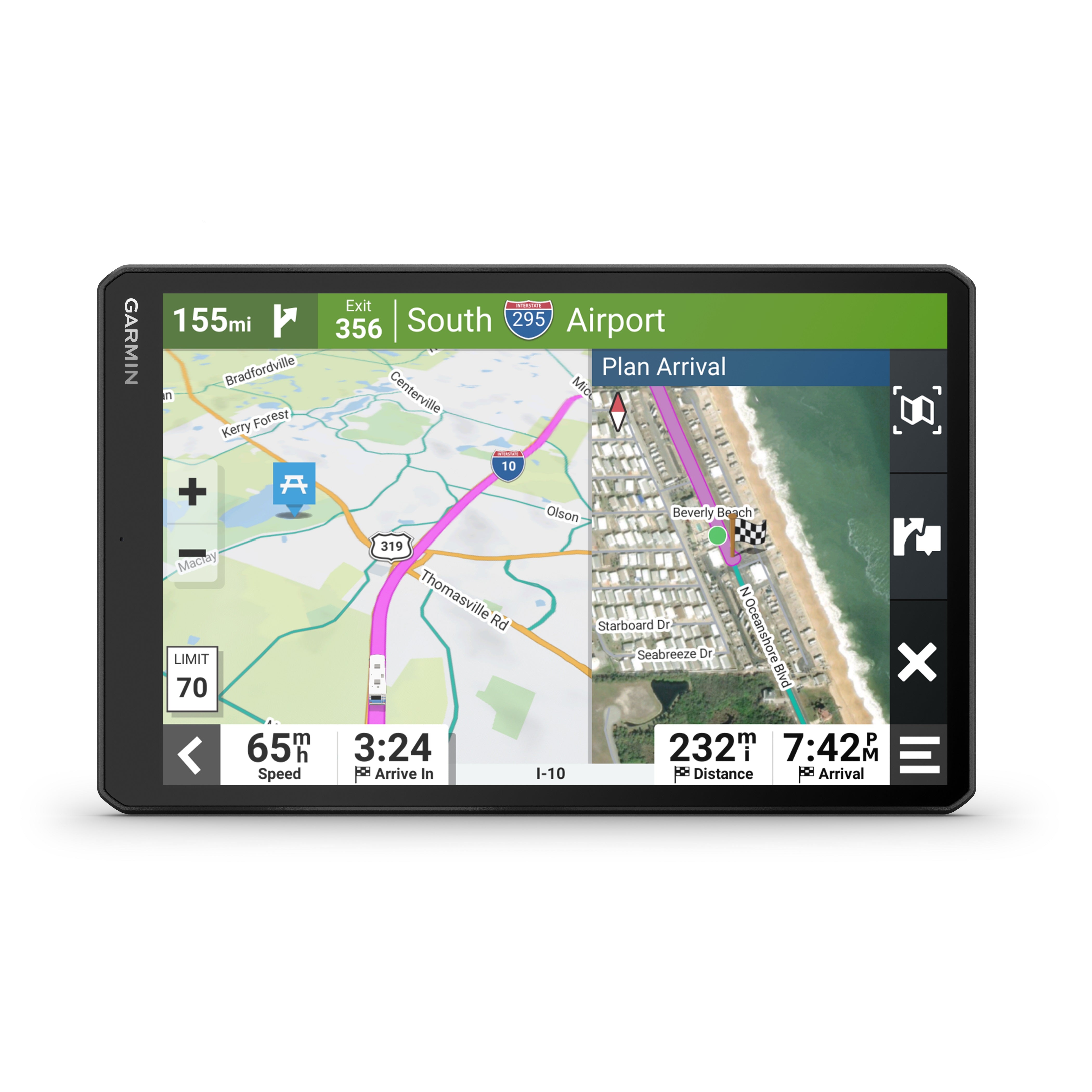 Garmin RV 1095 GPS with 10-in Display & Traffic Alerts - Black