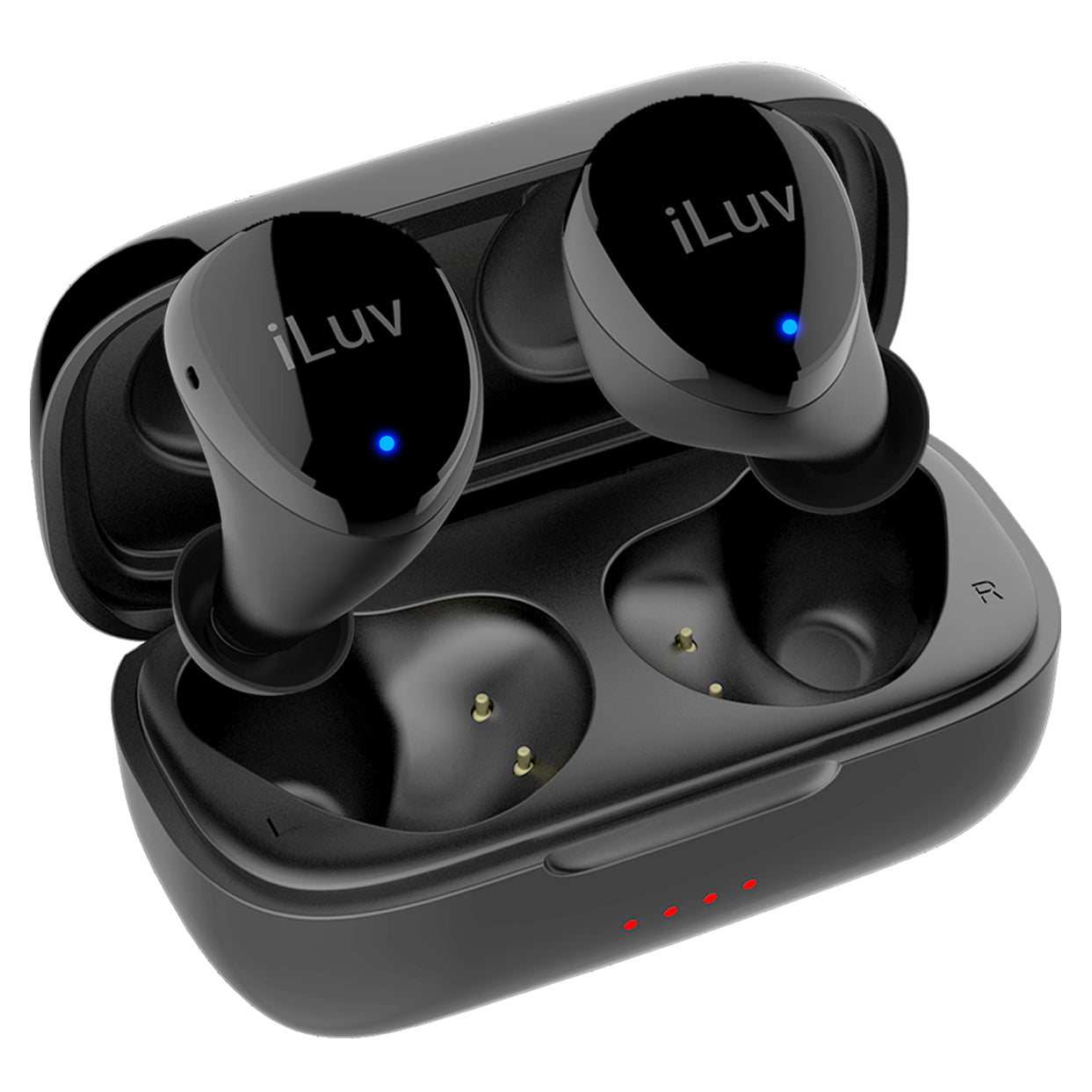 iLuv Bubble Gum Air True Wireless Bluetooth 5.0 In-Ear Earbuds with Charging Case