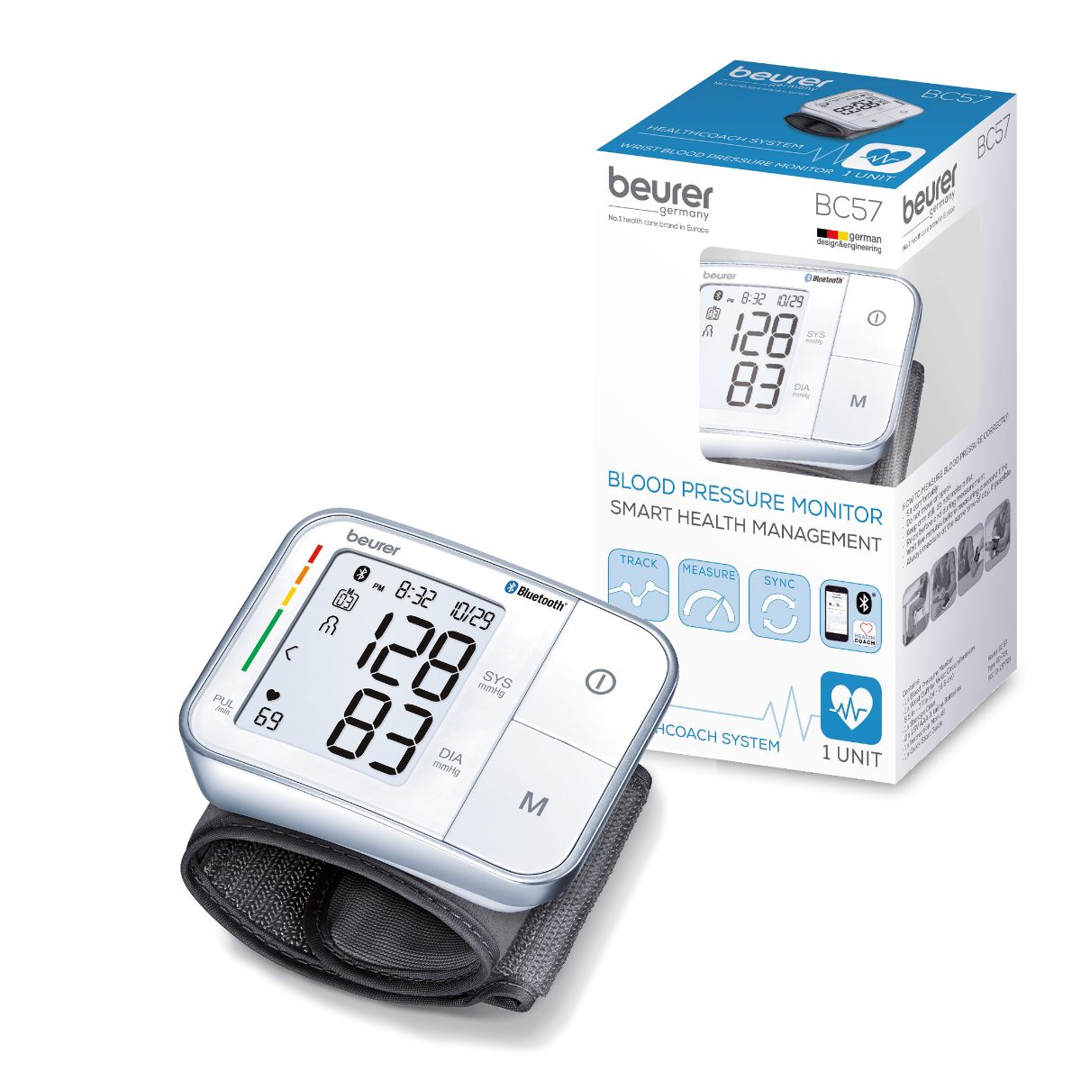 Beurer Connected Wrist Blood Pressure Monitor