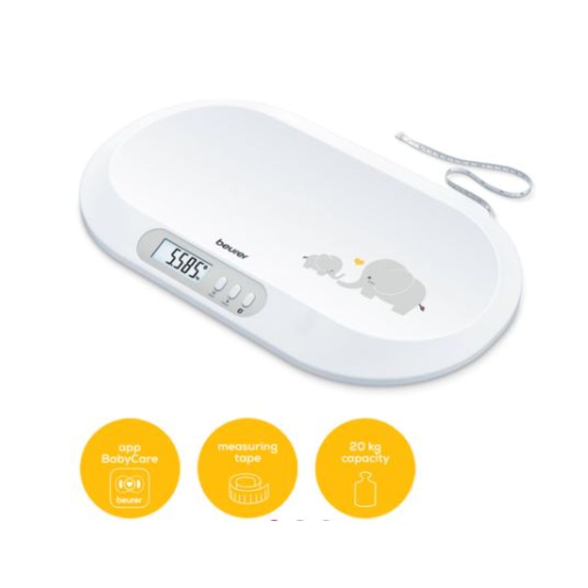 Beurer Baby Scale with Bluetooth