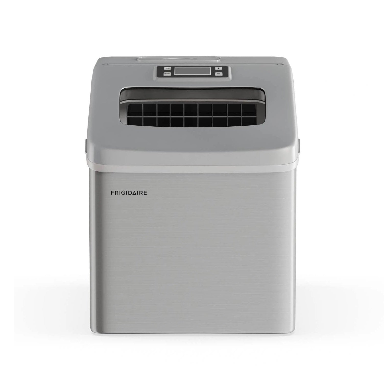 Frigidaire Portable Countertop Compact 40-lb Square Shaped Ice Maker with Window