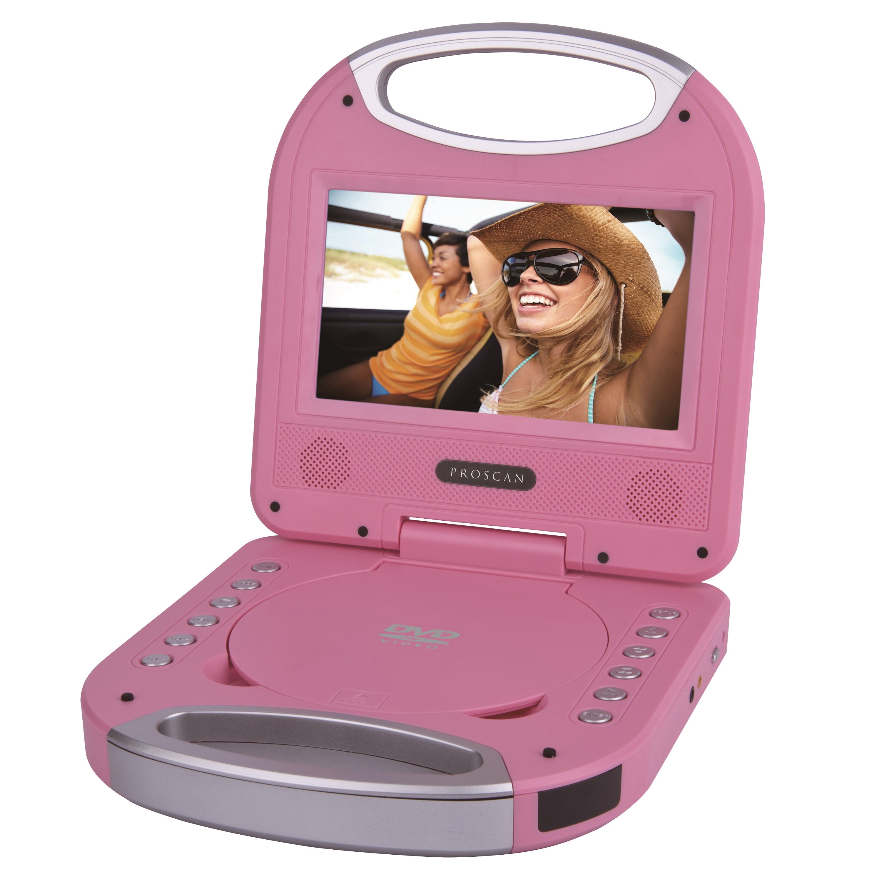 Proscan 7-in Portable DVD Player with Integrated Handle