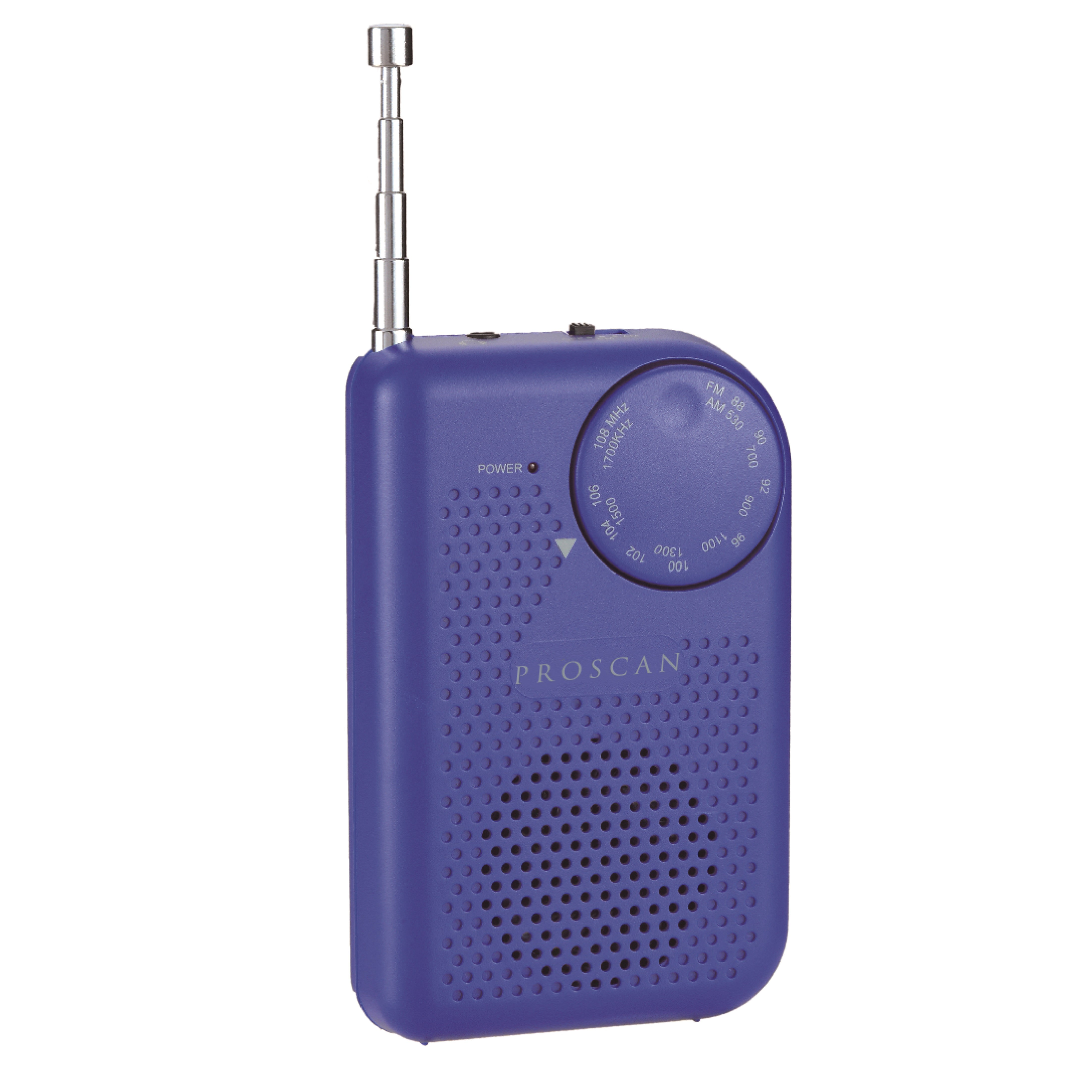 Proscan Portable AM/FM Radio