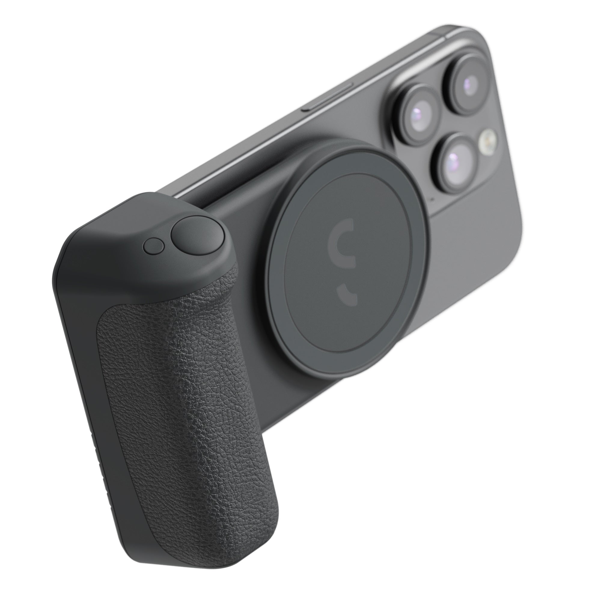 ShiftCam SnapGrip Pro Magnetic Smartphone Battery Grip with Qi2 Wireless Charging