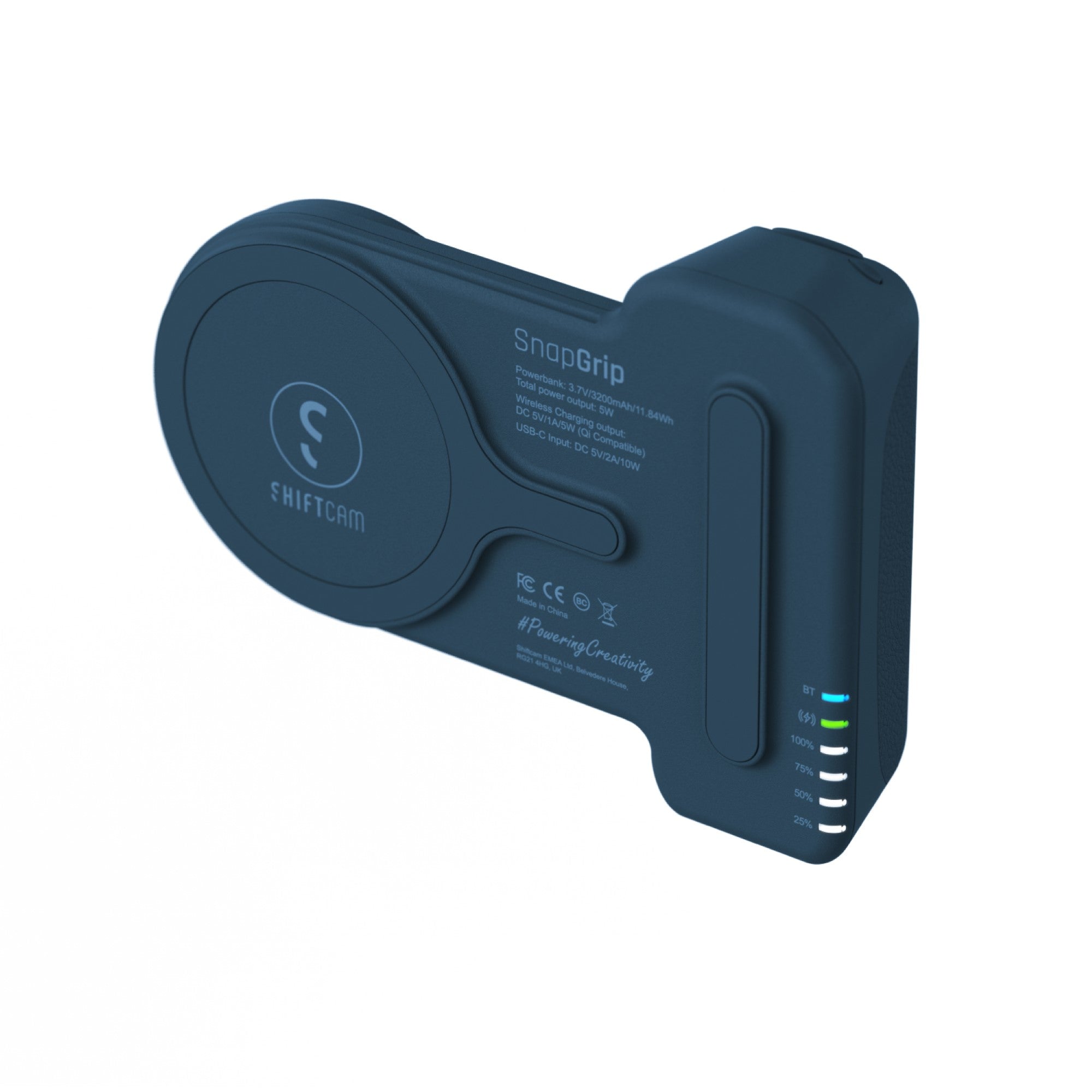 ShiftCam SnapGrip Magnetic Smartphone Battery Grip