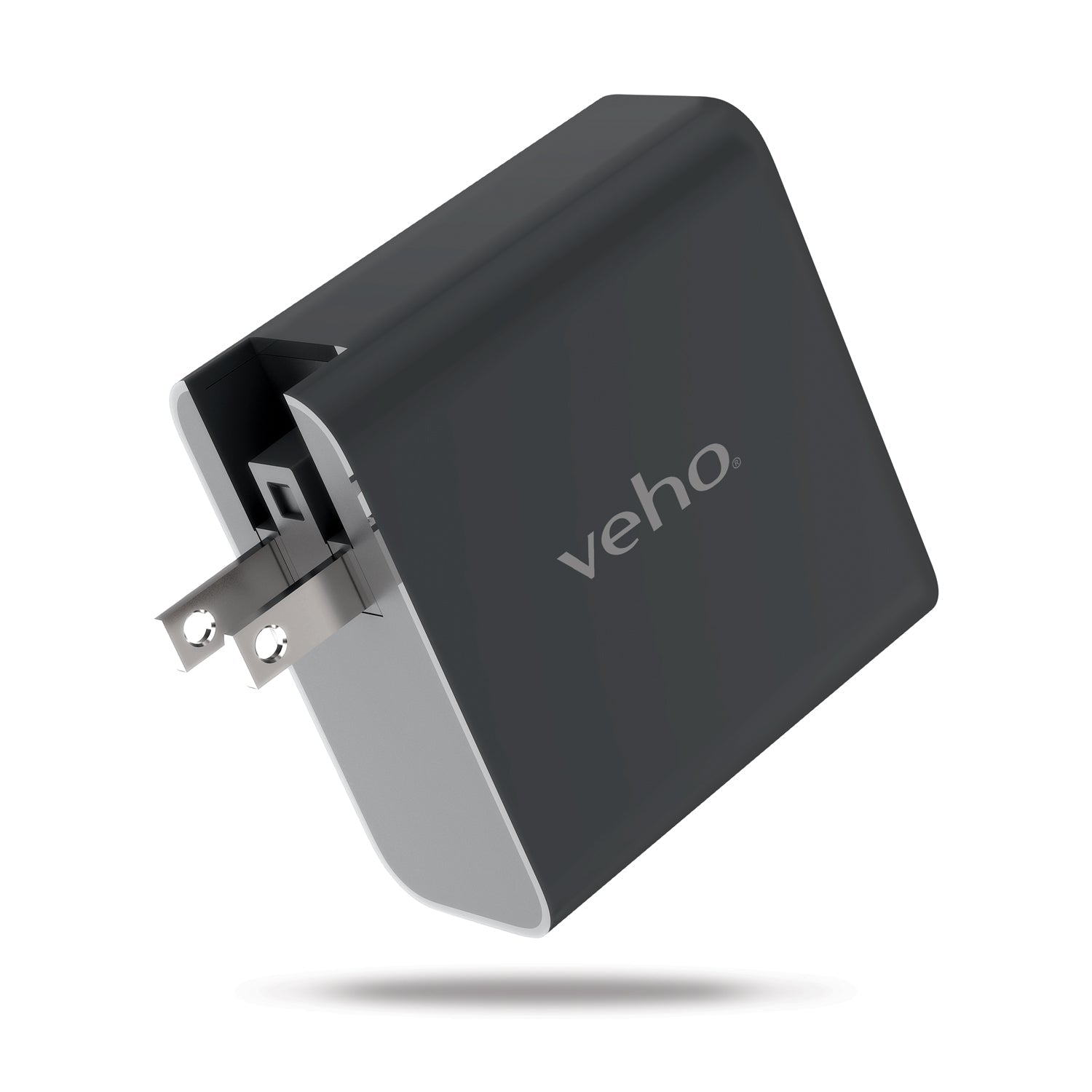 Veho TA-45 Multi-Region Universal USB Charger Plug Adapter - Black